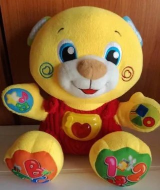 Peluche interattivo giallo
