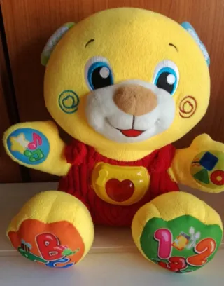 Peluche interattivo giallo