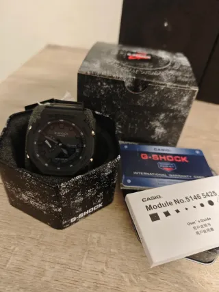 G-Shock GA2100s Reloj Negro