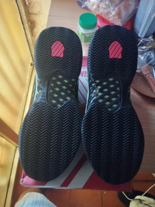 Zapatillas K-Swiss Negras y Verdes