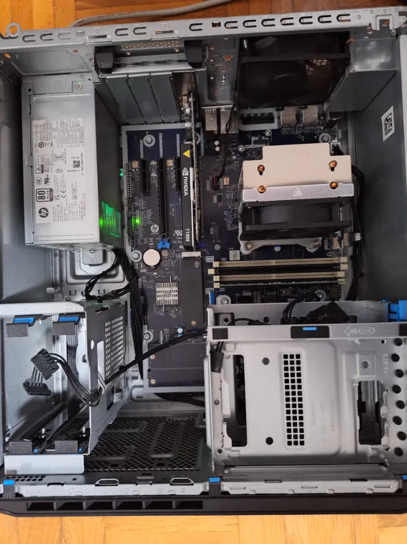 HP Z2 Tower G9 Workstation PC afbeelding 2
