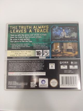 CSI: Dark Motives Nintendo DS