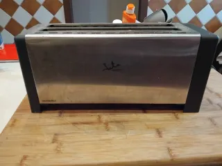 Tostadora de acero inoxidable