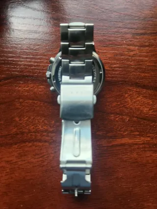 Reloj Guess Acero Azul Cronógrafo