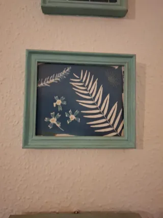 Set 4 Cuadros Decorativos Botánicos