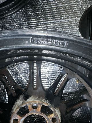 Llantas BMW Negras (Juego de 4)