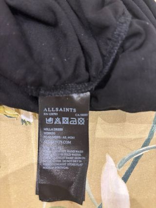 Vestido AllSaints Negro Talla L