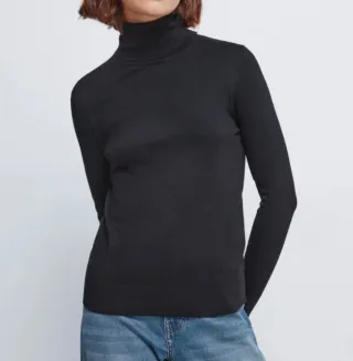 Jersey Cuello Alto Springfield Talla S Negro