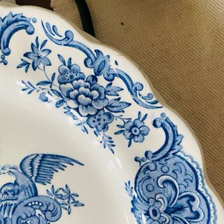 Juego 4 Platos Porcelana Inglesa Ridgway Windsor