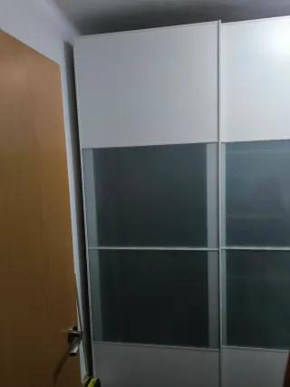 Armario Ikea Blanco y Gris