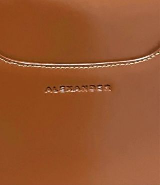 Bolso de cuero Alexander marrón