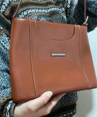 Bolso de cuero Alexander marrón