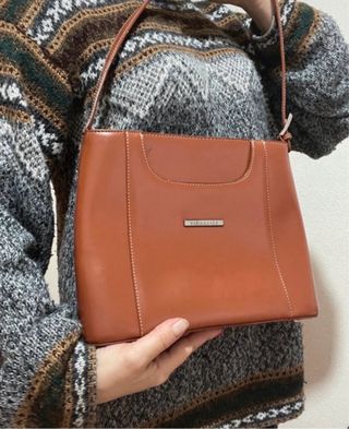 Bolso de cuero Alexander marrón