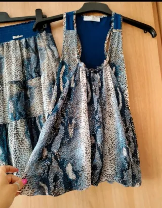 Completo fantasia stampa pitone