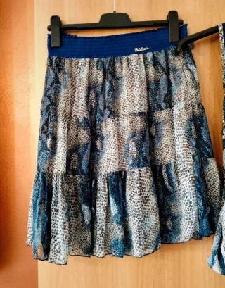 Completo fantasia stampa pitone