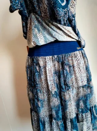 Completo fantasia stampa pitone