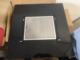 Campana extractora 800m3/h Negra