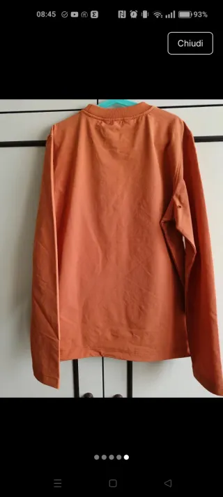 Felpa K-Way Arancione