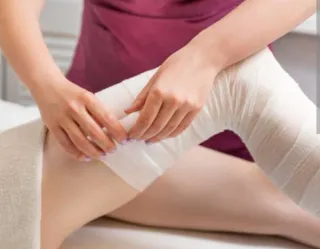 Vendas frías para piernas