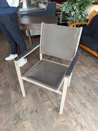 Sillas de mimbre para interior/exterior