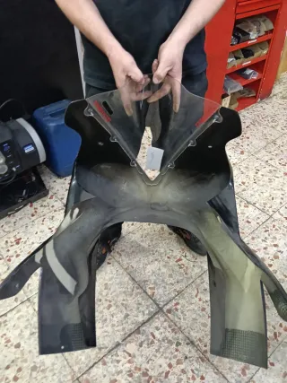 Carenados Yamaha R1 2003 Negro TF SUPERBIKE