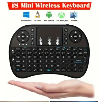 Mini Tastiera i8 Telecomando Wireless