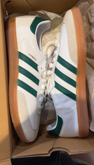 Adidas Samba Blanco verde Talla 36-40