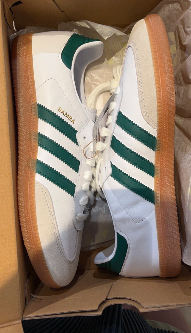 Adidas Samba Blanco verde Talla 36-40