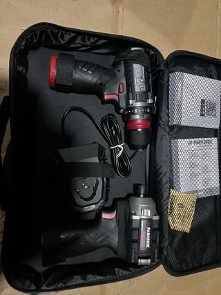 Kit Parkside Performance 12V Taladro Atornillador.