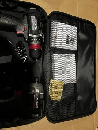 Kit Parkside Performance 12V Taladro Atornillador.