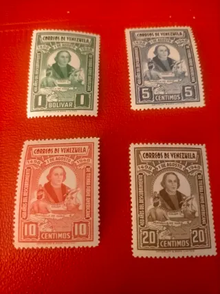 Sellos Venezuela 1948-1949