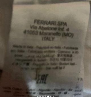 Camicia Ferrari donna fantasia auto