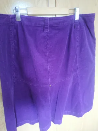 Traje Jackport pana morada chaqueta y falda