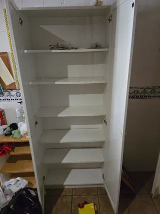 Armario de cocina blanco
