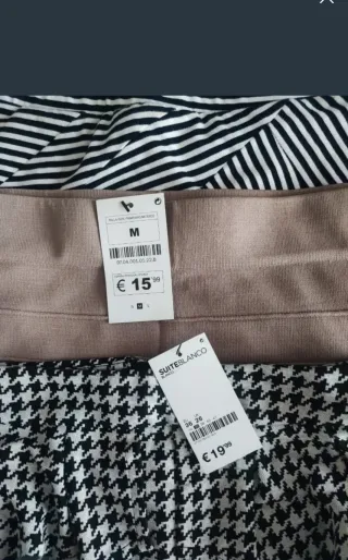 Lote 8 Pantalones y Faldas Talla S-M