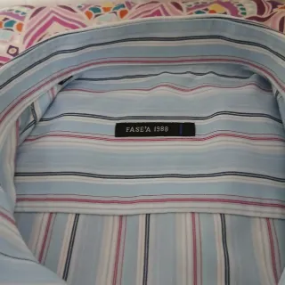 Camisa de rayas Fase'a para hombre