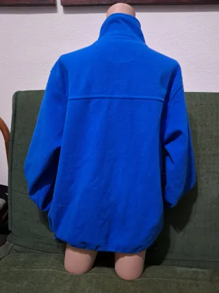 Forro polar azul hombre