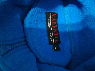 Forro polar azul hombre