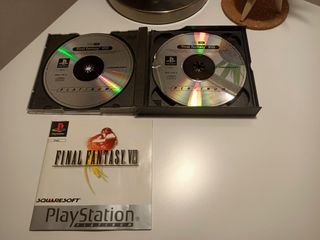 Final Fantasy VIII PS1 Platinum Completo