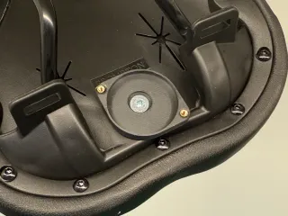 Soporte Airtag para sillín Brompton