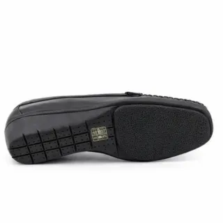 Mocasines piel mujer negros y marrones