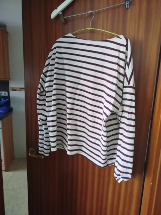 Camiseta premamá rayas