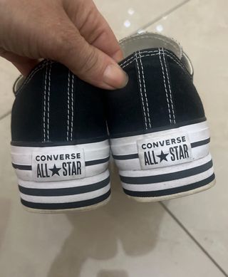 Converse Platform nere e bianche
