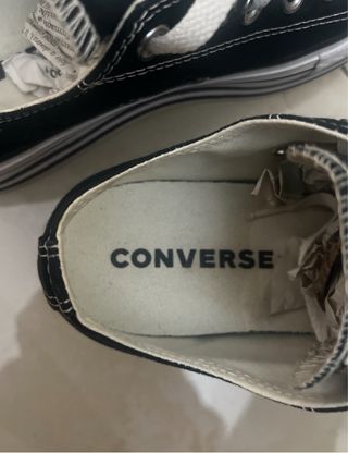 Converse Platform nere e bianche