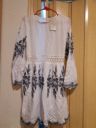 Lote 6 vestidos largos plateados