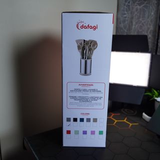 Set Cucina Dafagi Antiaderente 12 Pezzi