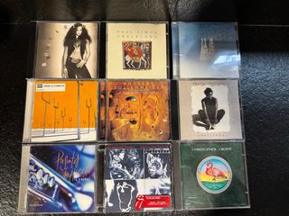 Lote 9 CDs Pop Rock Internacional