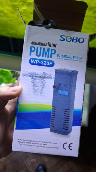 FILTRO ACUARIO PEQUEÑO CON AIREADOR para PECERA