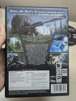 Call of Duty 4 Modern Warfare PC DVD