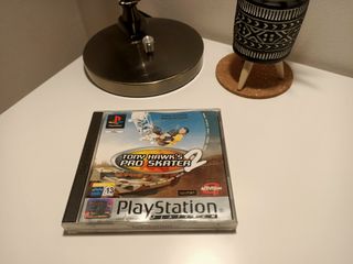 Tony Hawk Pro Skater 2 PS1 Platinum Manual y caja